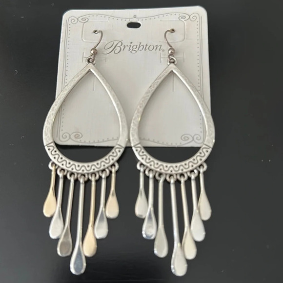 Brighton NWT MARRAKESH French Wire Oasis Earrings, NWT + bag - Picture 2 of 6